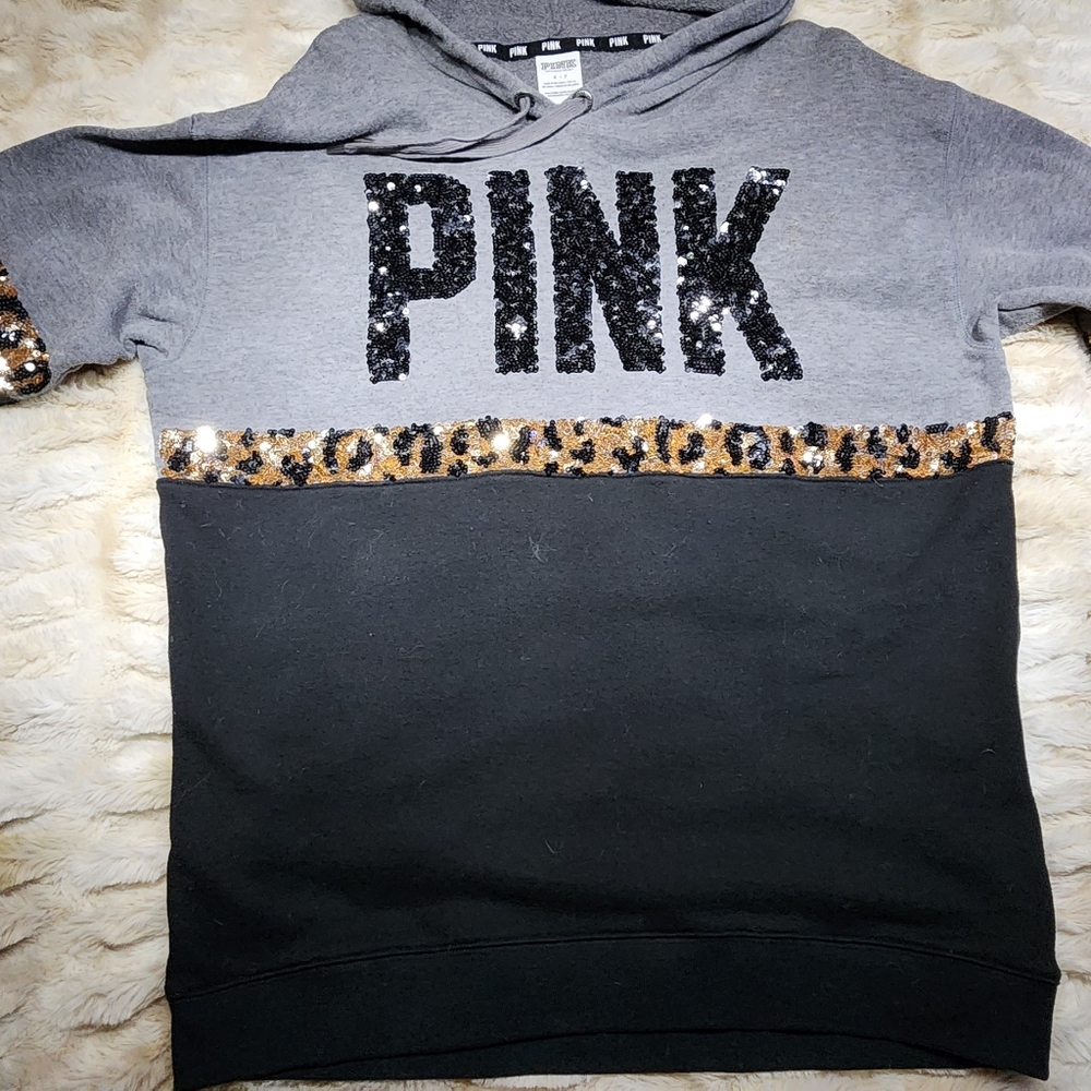 Womens victorias secret pink hoodie